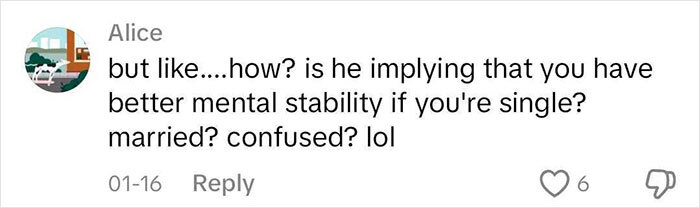 Comment questioning a CEO's interview relationship query, highlighting a potential red flag.