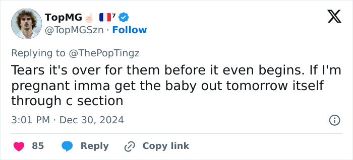 Tweet mocking Generation Beta, expressing humor about future generations with witty commentary.