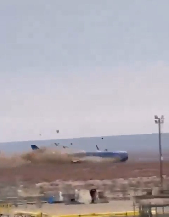 Terrifying Christmas Day Plane Crash Fireball Caught On Camera Claims Over 40 Lives: "Lord Help!"