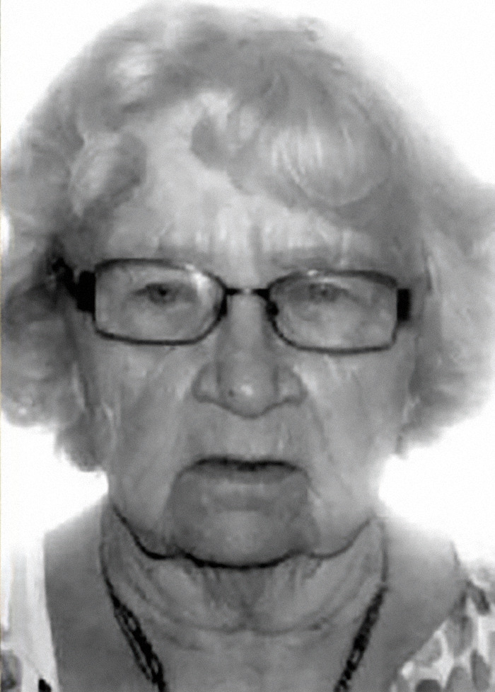 Elderly woman Paulette Landrieux with glasses, central to a mystery involving Google Maps discovery after vanishing.