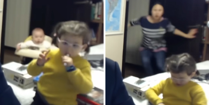 Viral "BBC Dad" kids interrupt interview as they enter room, evoking nostalgia.