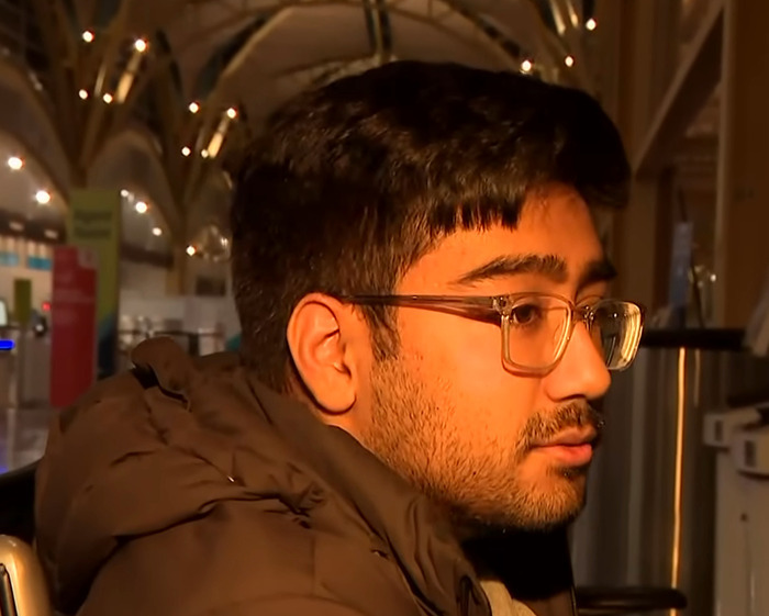 Hamaad Raza at airport reflecting on American Airlines plane crash.