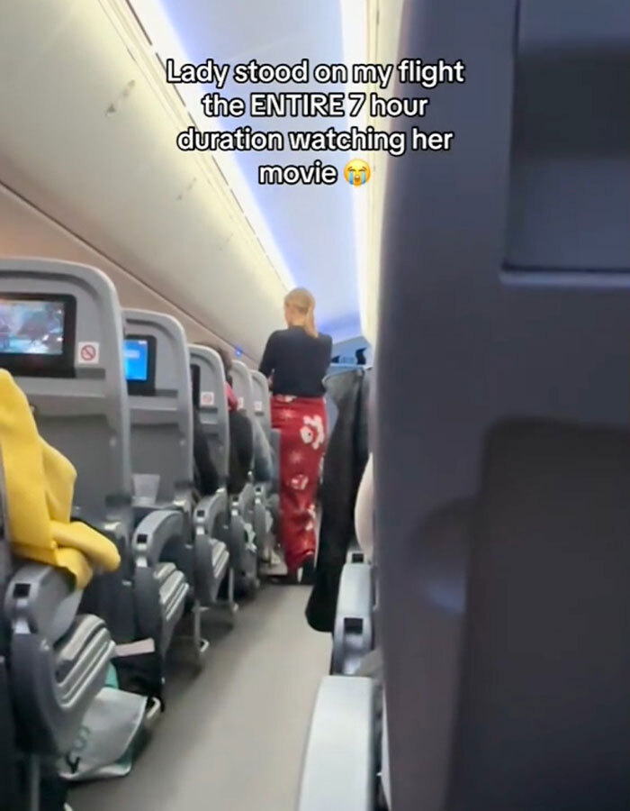 Passenger Sparks Heated Debate After Standing For Entire Seven-Hour Flight: &ldquo;Health Queen&rdquo;