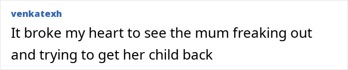 Comment expressing distress over wombat separation incident.