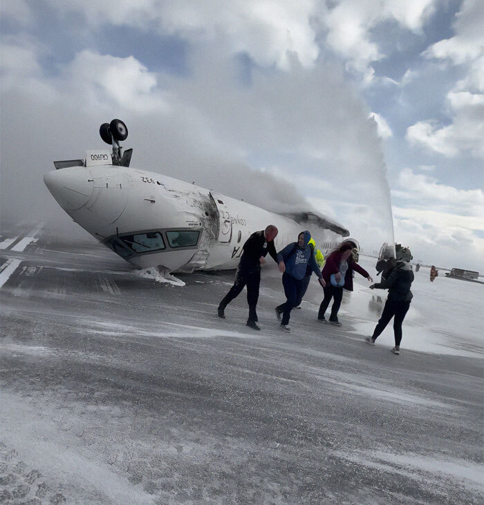 People Think Crashed Delta Flight In Toronto Should Have Been Canceled