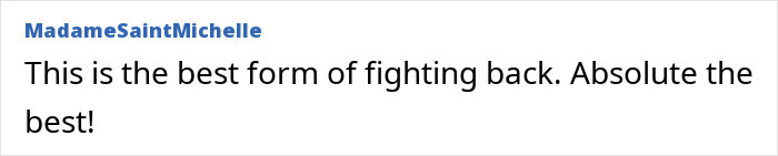 Comment screenshot on viral woman misgendering senator, praised for fighting back.