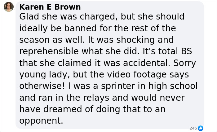 &ldquo;That Girl Is Lying!&rdquo;: Runner Who Bashed Opponent&rsquo;s Head Shares New Video To Prove She&rsquo;s Innocent