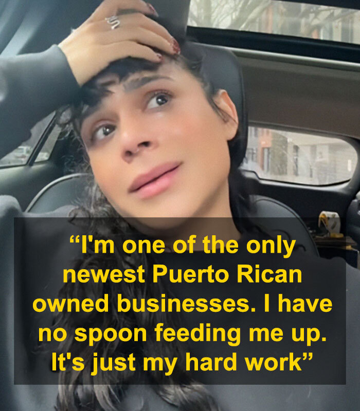 Owner of the NYC cafe gaining attention after a viral TikTok, highlighting their hard work and dedication.