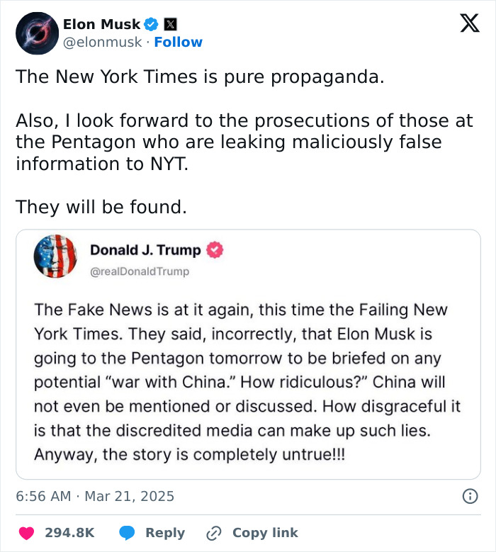 Trump-Musk Relationship May Be Heading South After President Reportedly Unleashed F-Bomb Tirade