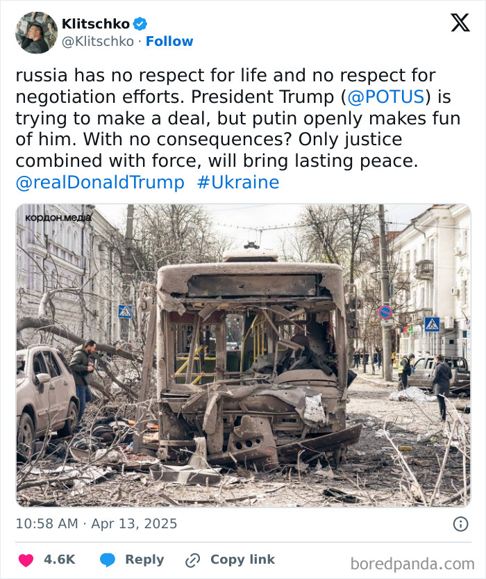 &ldquo;A Mistake&rdquo;: Trump Defends Putin After Palm Sunday Attack Kills 34 In Ukraine&rsquo;s Sumy