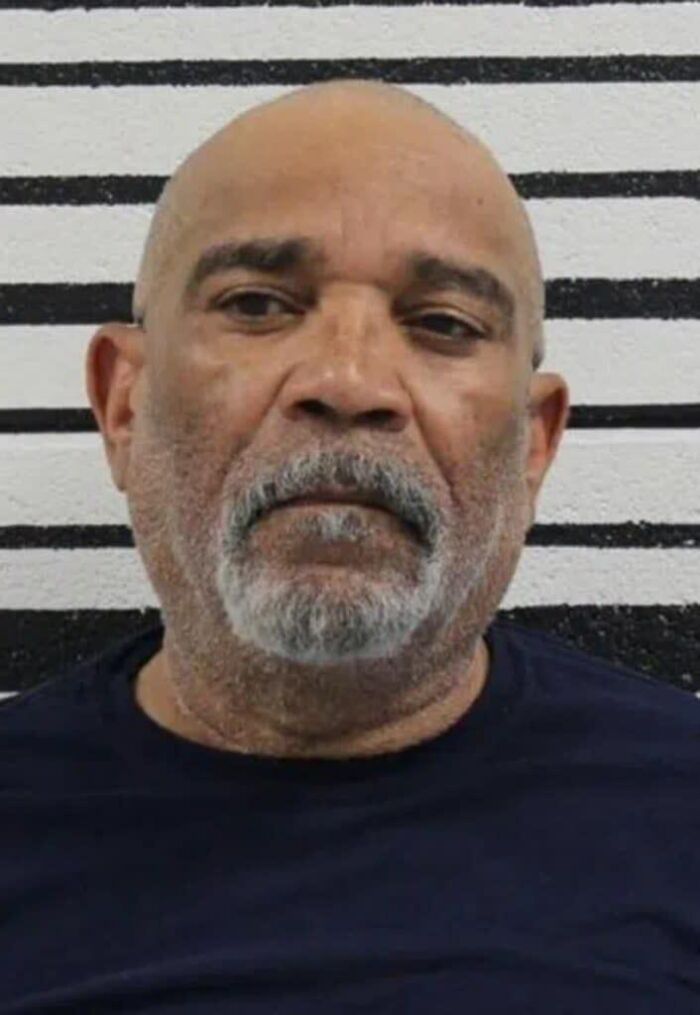 Mugshot of a man charged as foster parent in case involving the death of a 3-year-old girl with autism.