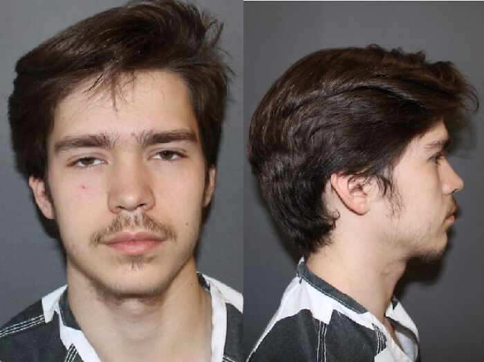 Mugshot of Tyler, Congresswoman Lauren Boebert&rsquo;s son, related to child abuse citation involving her grandson.