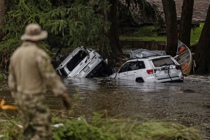 Trump Dodges Tough Question On Texas Flood Deaths By Claiming He &ldquo;Couldn&rsquo;t Hear&rdquo; It
