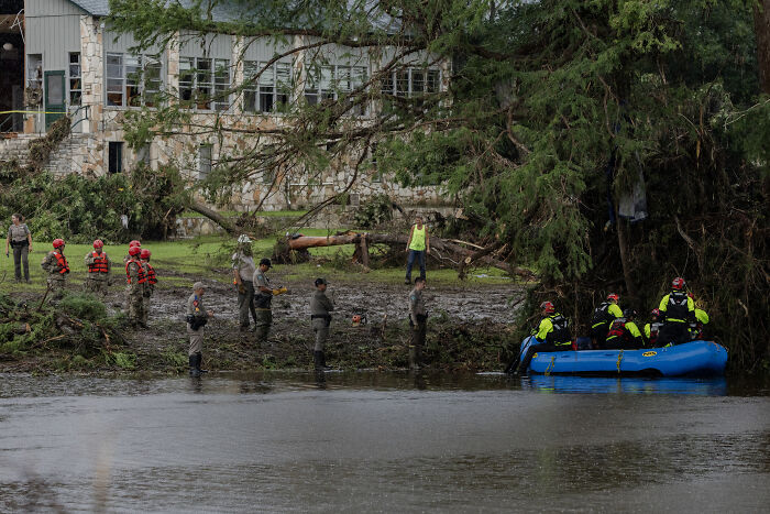 Trump Dodges Tough Question On Texas Flood Deaths By Claiming He &ldquo;Couldn&rsquo;t Hear&rdquo; It