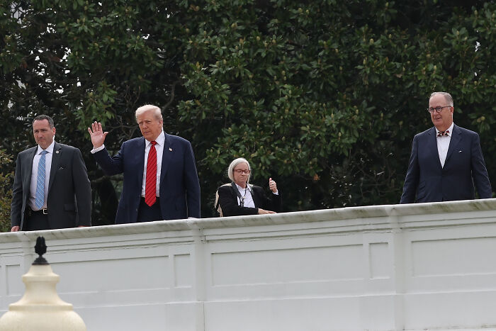 Trump Hollers He&rsquo;s Looking For &ldquo;More Ways To Spend [His] Money&rdquo; From White House Rooftop