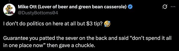 GOP Congresswoman Goes Viral For Absurd Tip She Left While Celebrating &lsquo;No Tax On Tips&rsquo;