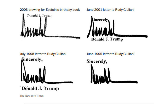 Epstein Birthday Book Photo Reveals Trump &ldquo;Buying Girl&rdquo; After His Alleged Note Goes Public