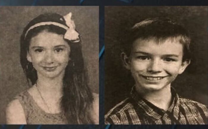 Photos of two children linked to the case of former Walmart Santa with burial in Georgia yard.