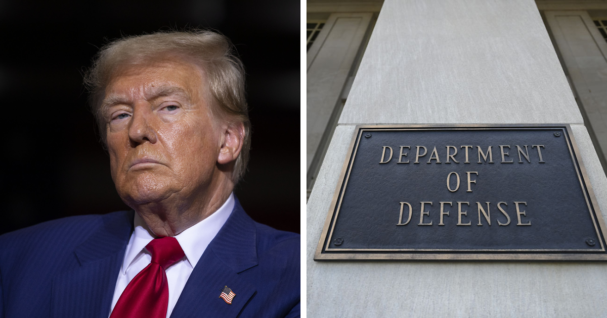 Trump Expected To Rename Department Of Defense To ‘Department Of War’