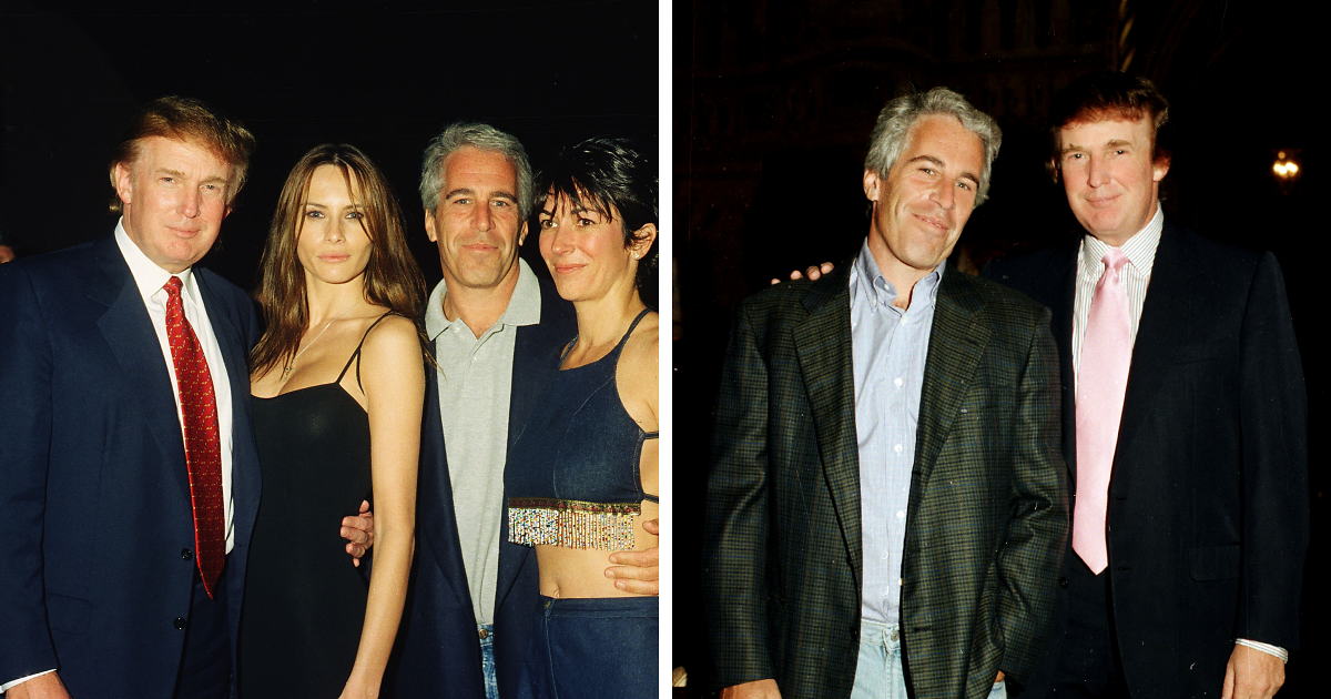 Epstein Birthday Book Photo Reveals Trump “Buying Girl” After His Alleged Note Goes Public