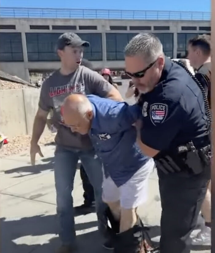 Police detain a man accused of lying about shooting Charlie Kirk, found with disturbing files on his phone during arrest.