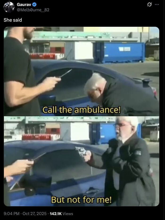 Tweet showing a viral meme with text clapping back, related to AOC&rsquo;s brutal tweet about Riley Gaines.