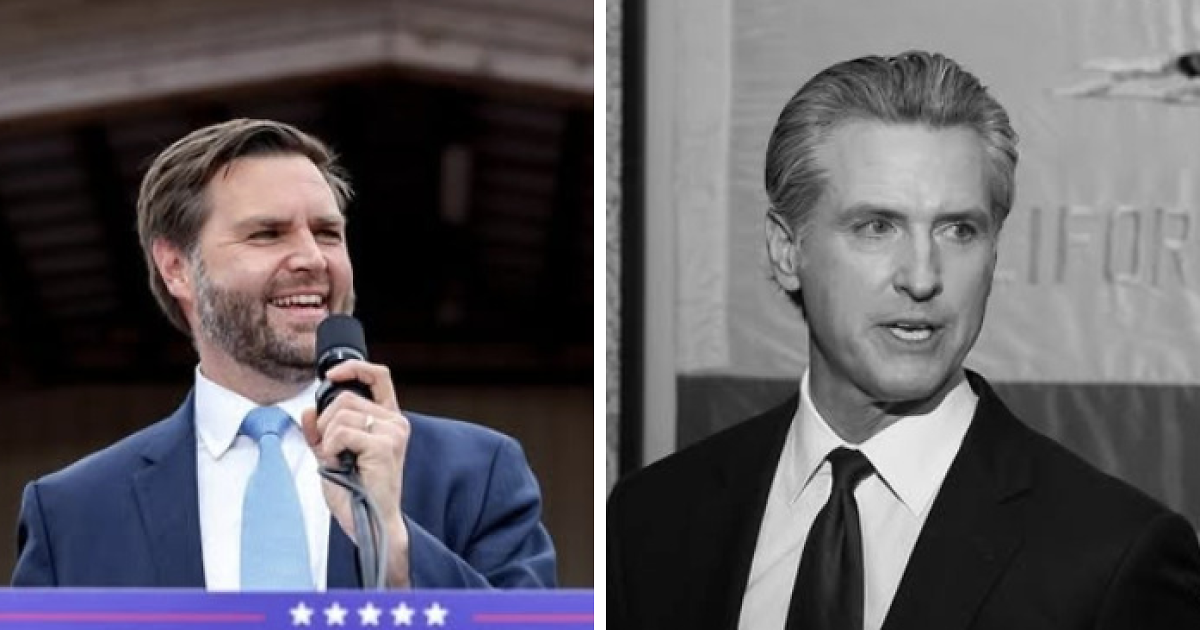 Gavin Newsom Welcomes JD Vance To California In The Most Mocking Way Imaginable