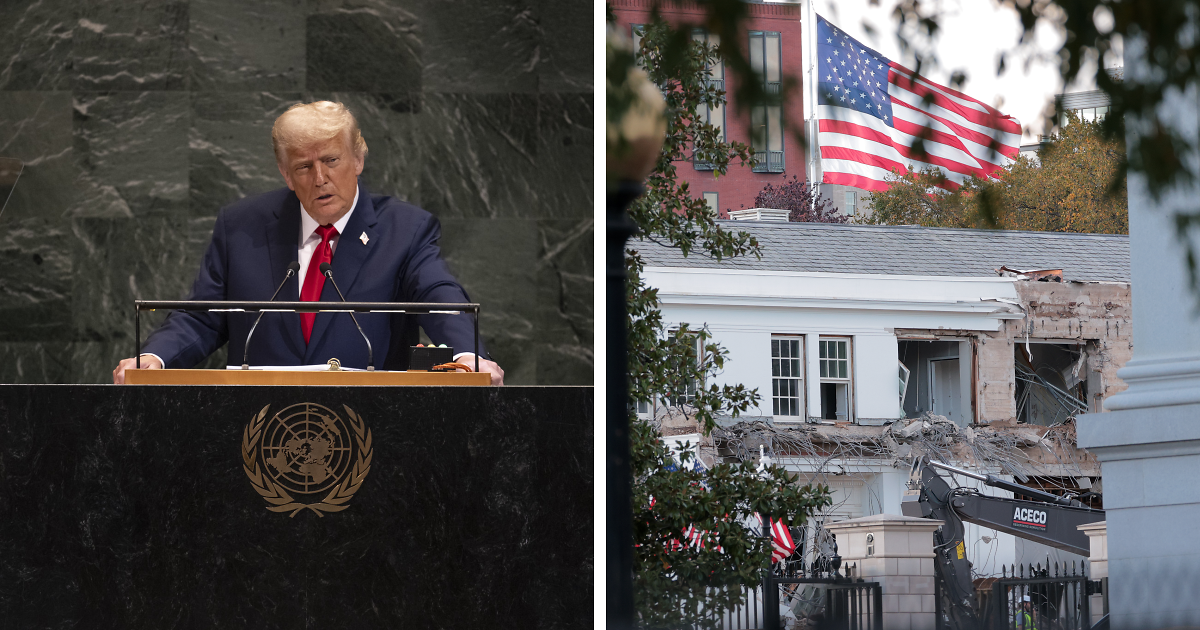 White House Lashes Out At East Wing Demolition Uproar: “Losers Who Are Quick To Criticize”