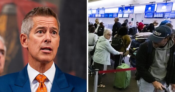 Gavin Newsom Hits Back With Wild Photo After Sean Duffy Tells People To Dress Sharper At Airports