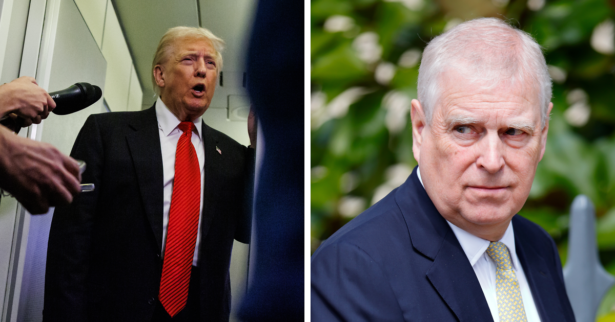 Trump Responds To Andrew Losing ‘Prince’ Title Amid Epstein Scandal: “It’s A Terrible Thing”