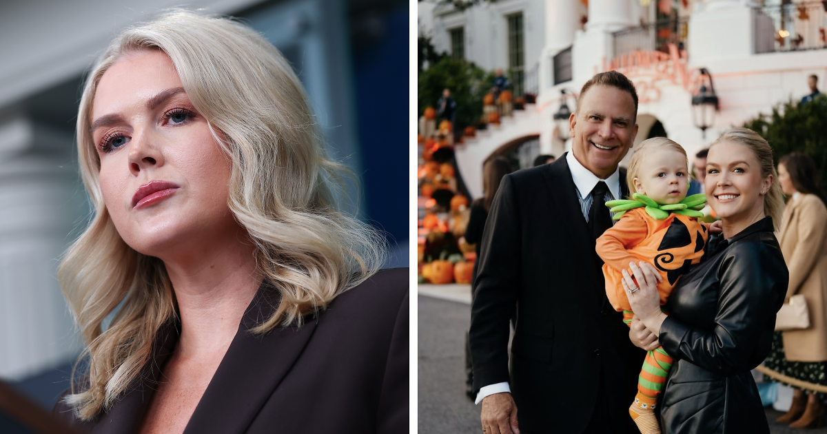 Karoline Leavitt, 28, Accused of Photoshopping Husband, 60, In Halloween Post