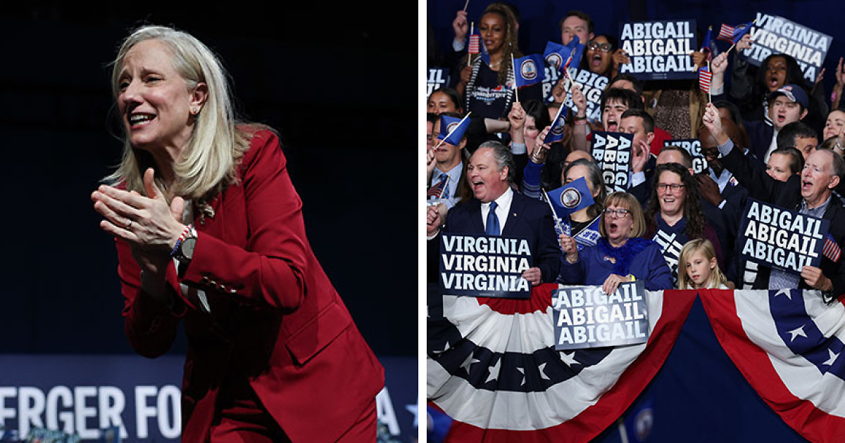 Trump Takes Heavy Blow As Virginia Turns Blue In A Sweeping Victory