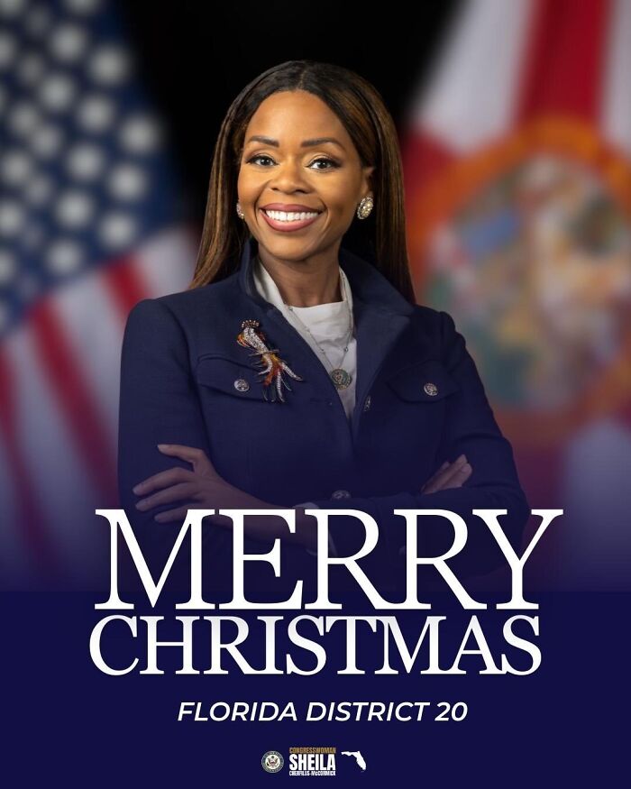 Smiling lawmaker from Florida District 20, sparking fury over erasing $100K ring from photo after accusations