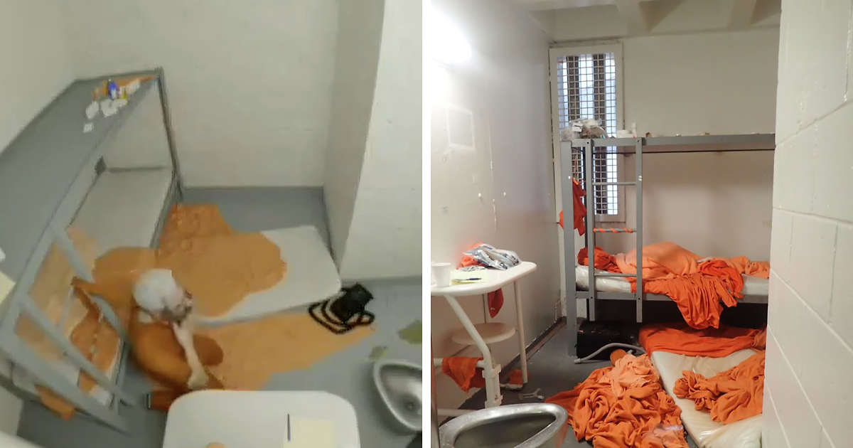 Justice Department Releases Shocking Fake Video Of Epstein Taking His Own Life