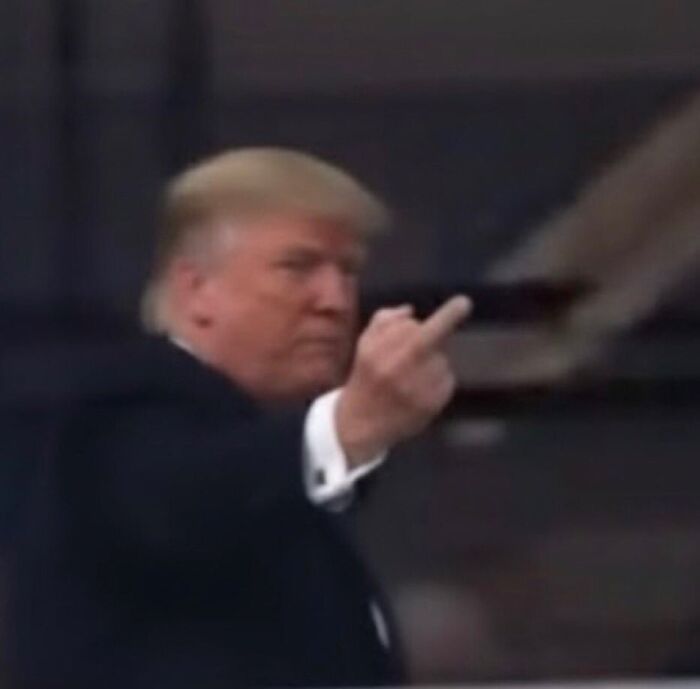 Trump Drops F-Bomb And Flips Off Autoworker During Ford Factory Visit, Worker Gets Suspended