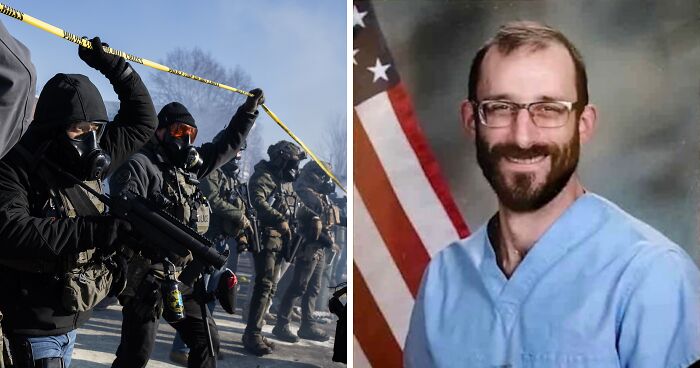 Footage Shows Alex Pretti Clashing With Federal Agents Days Before He Was Fatally Shot