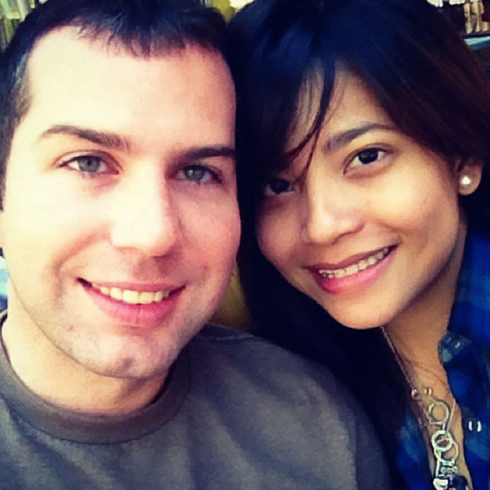 Man and woman smiling closely together, related to ICE agent who shot Renee Nicole Good and cover story for neighbors.