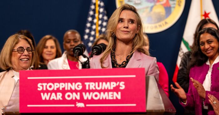 Jennifer Siebel Newsom Scolds Reporters, Accuses Media Of Ignoring “War On Women”