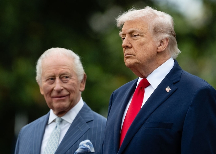 Now-And-Then Images Of King Charles At The White House Show Trump’s “Gaudy” Influence