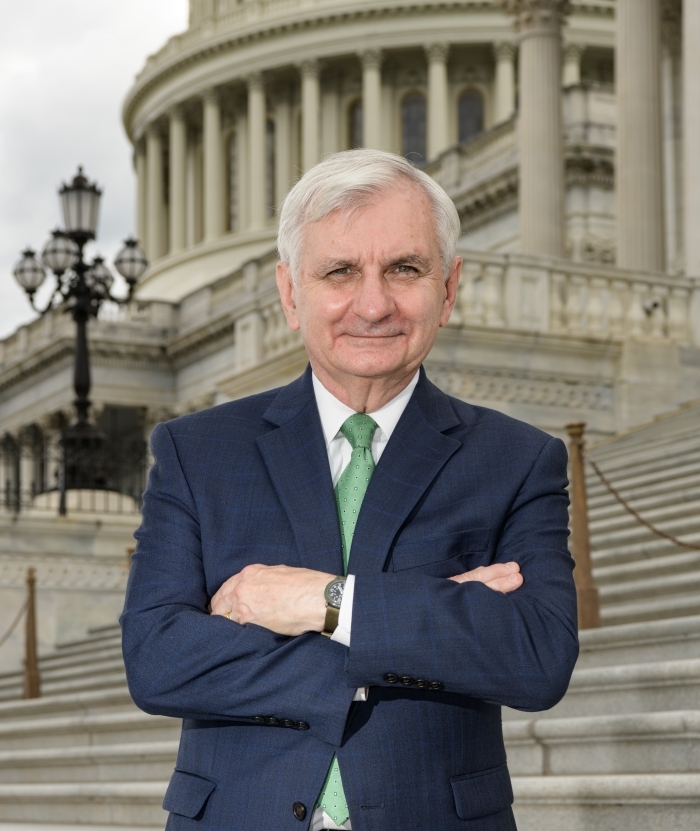 Senator Jack Reed of Rhode Island Official Photograph, taken in 2020 Senator Jack Reed of Rhode Island Official Photograph, taken in 2020