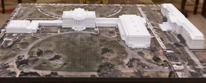 Senate Drops Trump’s $1 Billion White House Ballroom Funding