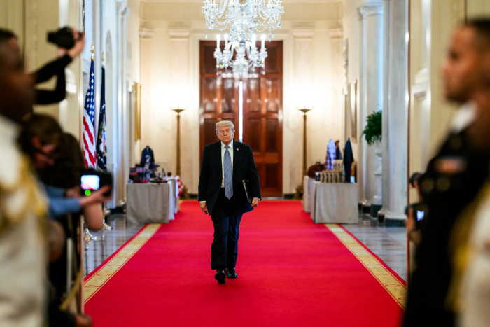 Trump Walks Out Of 'Meet The Press' Interview After Clash With Kristen Welker