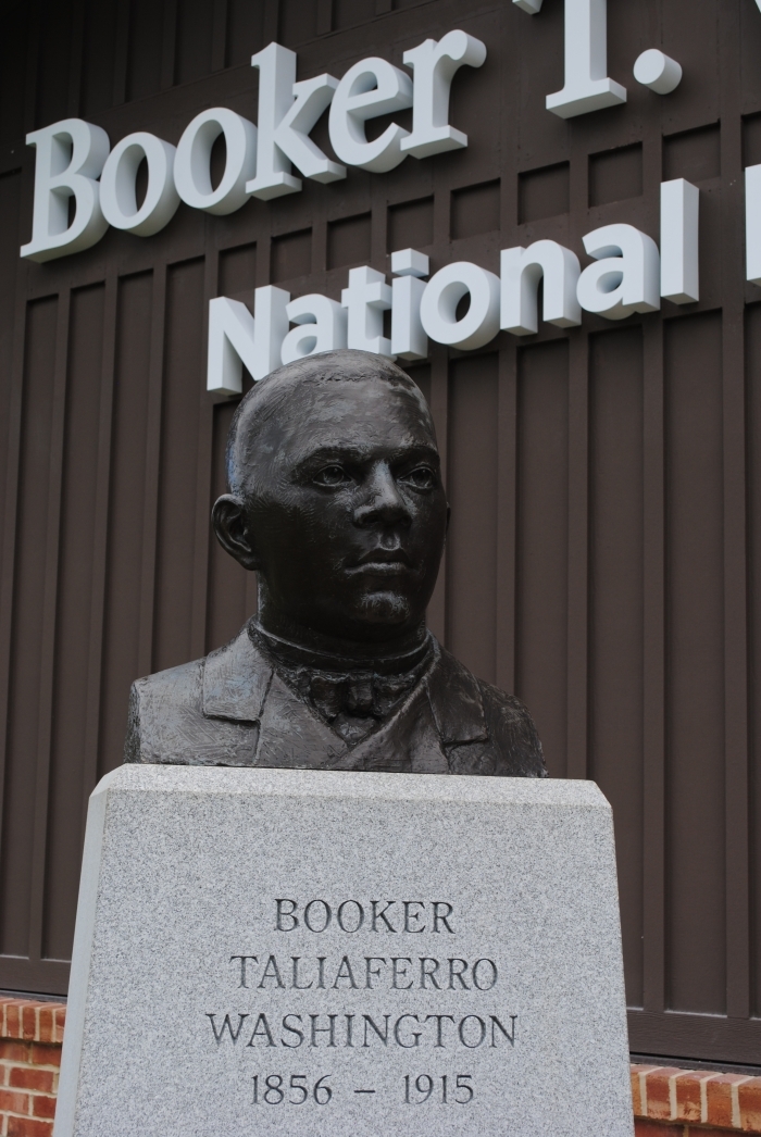Bust of Booker T Washington at Booker T Washington National Monument Bust of Booker T Washington at Booker T Washington National Monument
