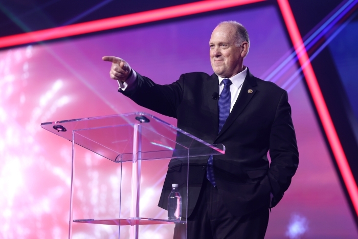 Border Czar Tom Homan speaks at AmericaFest, warning of ICE bloodshed if Democrats dont shut their mouth. Border Czar Tom Homan speaks at AmericaFest, warning of ICE bloodshed if Democrats dont shut their mouth.